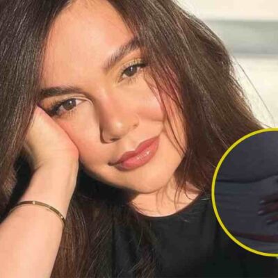 camisa con la que Lina Tejeiro ocultó su embarazo