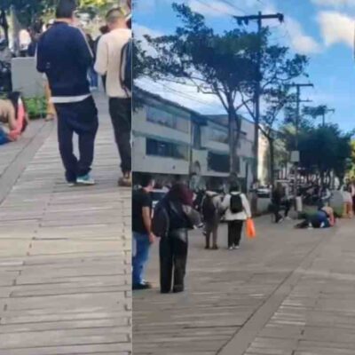 Pelea de mujeres en Bogotá por motivos pasionales