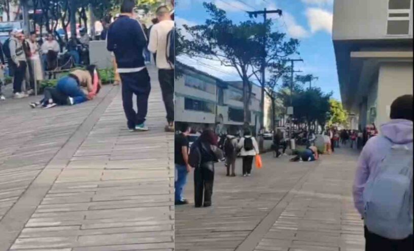 Pelea de mujeres en Bogotá por motivos pasionales