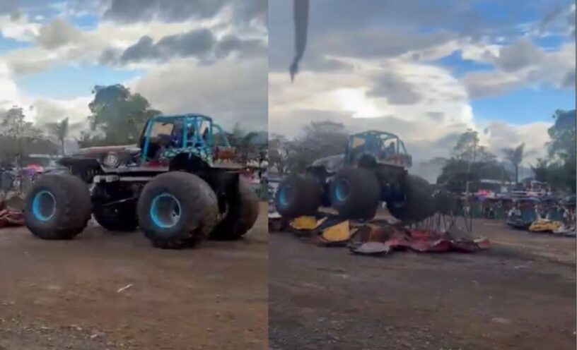 El video del Monstertruck que atropelló al menos 15 personas en Popayán