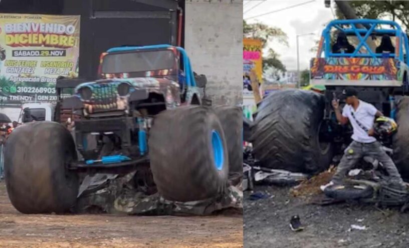 Desgarrador testimonio de testigo del accidente de Monster Truck