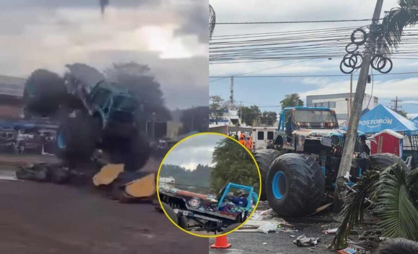 Dos menores de edad murieron en accidente de Monster Truck en Popayán