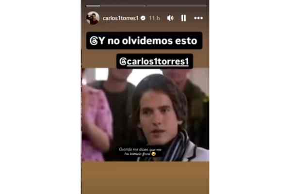 Carlos Torres reacciona al embarazo de Lina Tejeiro