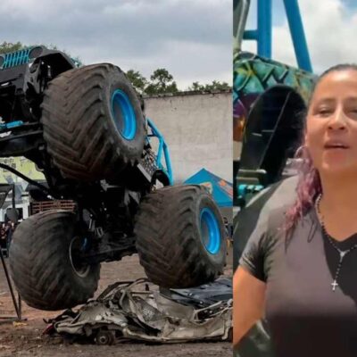 Revelaron la identidad de la conductora del Monster Truck de accidente en Popayán