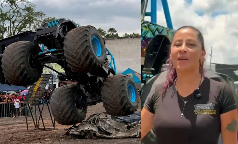 Revelaron la identidad de la conductora del Monster Truck de accidente en Popayán