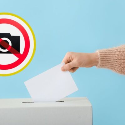 Tomarle foto al voto podría salirle caro