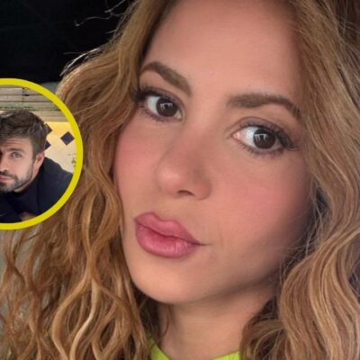 Shakira y Piqué coincidieron en la final del Mundial