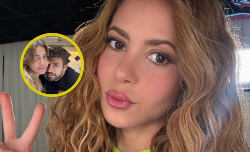 Shakira y Piqué coincidieron en la final del Mundial