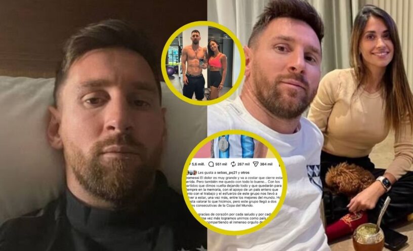 El emotivo mensaje de Lionel Messi tras perder la final del Mundial