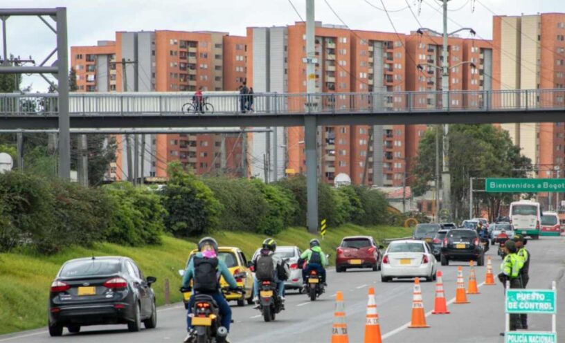 Pico y placa en Bogotá para el lunes festivo 20 de julio
