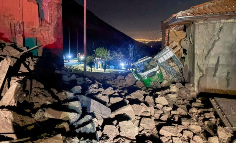 Terremoto de magnitud 5.5 en Perú
