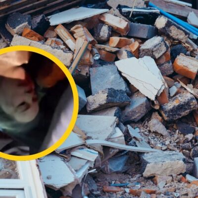 Rescatan a Dayana Patiño luego de 32 horas atrapada por el terremoto