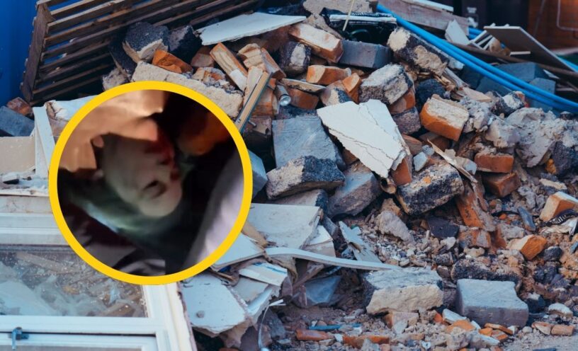 Rescatan a Dayana Patiño luego de 32 horas atrapada por el terremoto