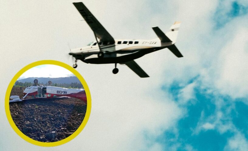 Esto se sabe del accidente aéreo de una avioneta en Gachancipá- Cundinamarca