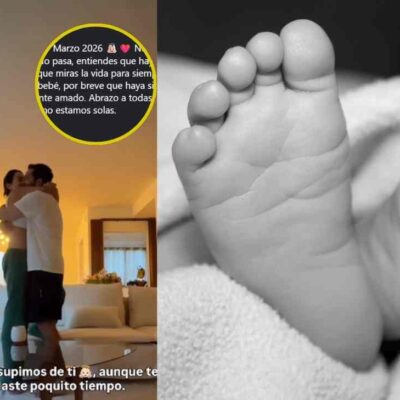 fallecimiento del bebé de una querida influencer
