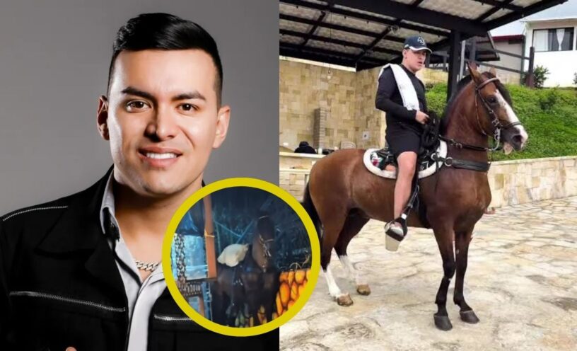 El video de la reacción de Capricho, el caballo de Yeison Jiménez, al escuchar una de sus canciones