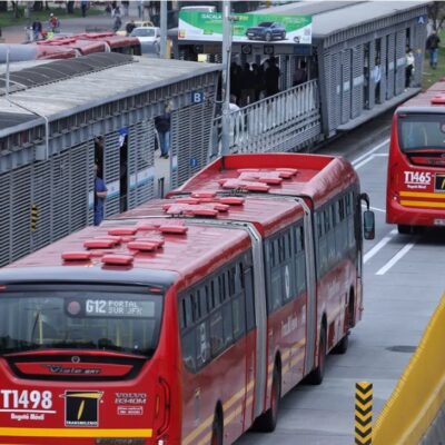 Transmilenio anunció cierre en importante estación por obras del metro