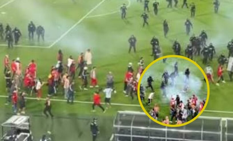 Santa Fe y América, en la mira por los disturbios en El Campín: estas serían las sanciones