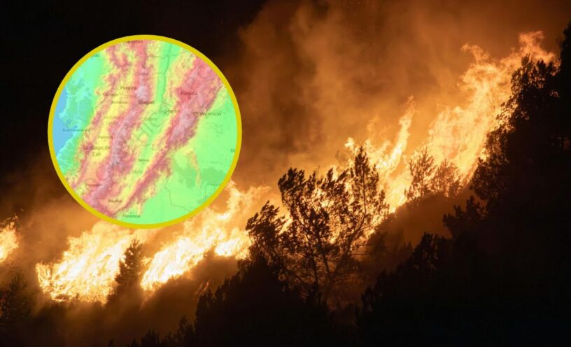 Incendios forestales ponen en alerta al Tolima