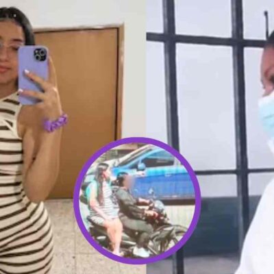 Yulieth Angulo entrando a la cárcel tras caso Maria Camila Potosí