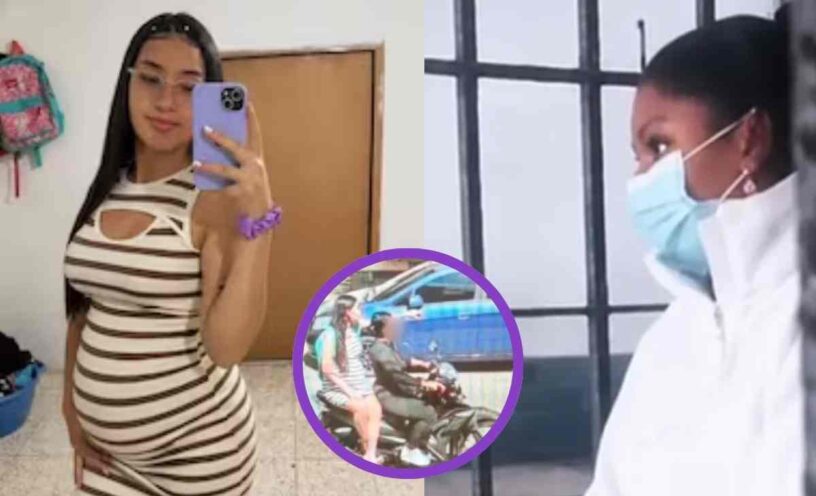 Yulieth Angulo entrando a la cárcel tras caso Maria Camila Potosí