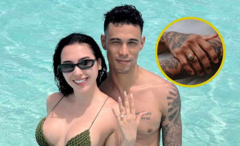 La pareja de Aida Merlano lleva su nombre tatuado: así lo dejó ver