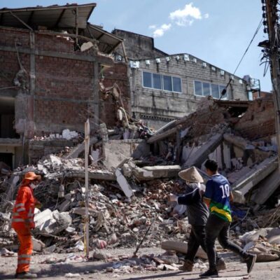 Centros de acopio disponibles tras un mes del terremoto en Colombia