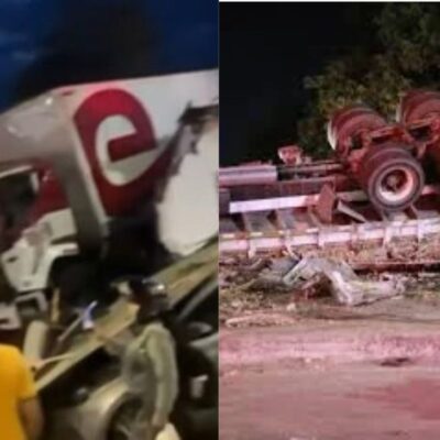 vehículo de carga habría perdido el control en Girón Santander