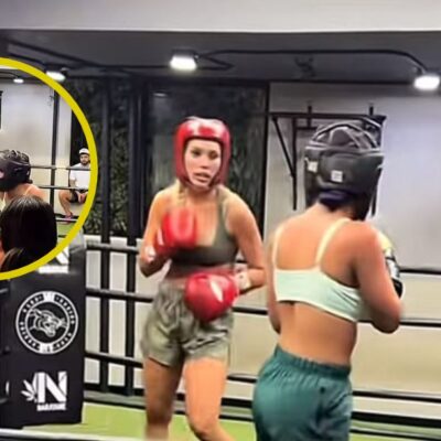 Andrea Valdiri golpeó a Alexa Torres