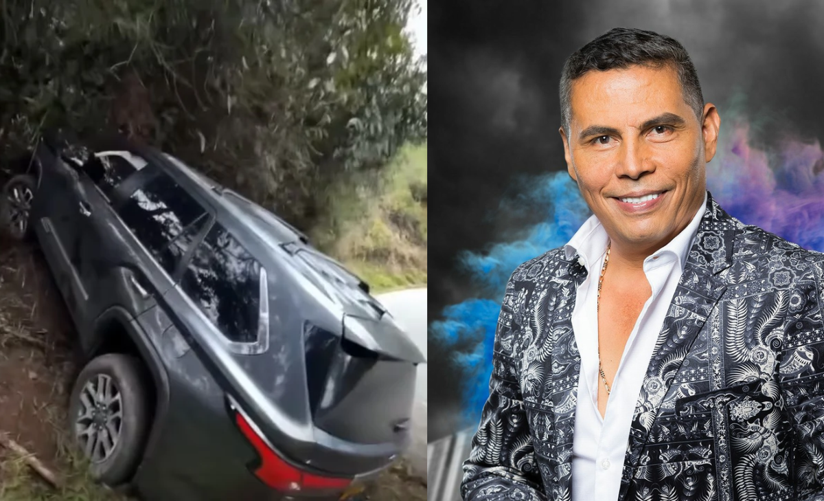 Así fue el accidente que sufrió el andariego: se salió de la vía